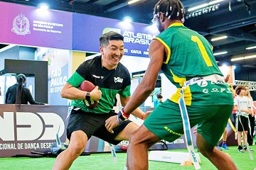 Flag football atrai 96 mil visitantes na COB Expo 2026
