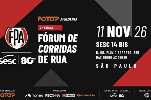 FPA abre inscrições para o 2º Fórum de Corridas de Rua em São Paulo