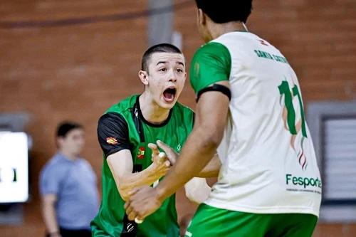 Santa Catarina conquista ouro no vôlei masculino dos Jogos da Juventude CAIXA