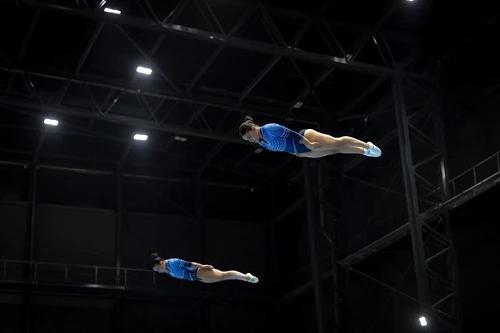 Brasil brilha nas finais da Ginástica de Trampolim nos Jogos Sul-Americanos