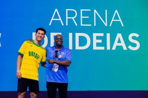 Elias Padilha vence desafio de ideias nos Jogos da Juventude CAIXA 2026