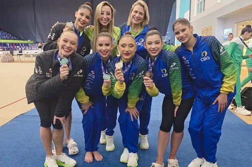 Brasil é vice-campeão em Baku