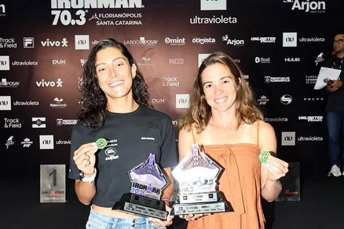 Vittoria Lopes e Julie Iemmolo garantem vaga no Mundial de IRONMAN 70.3 de 2027