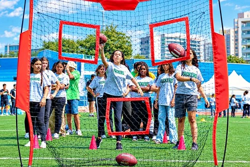 São Paulo promove experiências de flag football neste fim de semana
