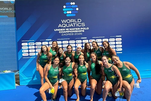 Seleção Feminina Sub-16 de Polo Aquático encerra Mundial