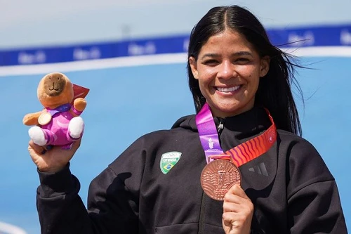 Paola Reis conquista bronze após queda em Santa Fé 2026