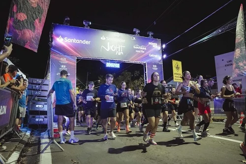Santander Night Run chega a Curitiba em outubro