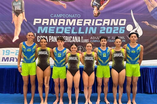Brasil conquista vagas para Jogos Pan-Americanos na Ginástica de Trampolim