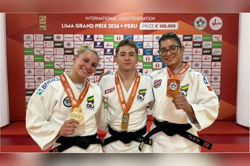 Rafaela Cavalcante conquista ouro em estreia no Grand Prix de Lima