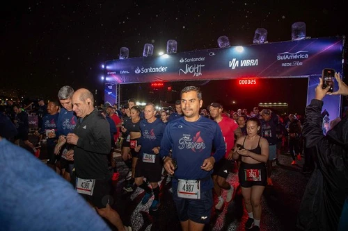 Santander Night Run acontece em Fortaleza no dia 7 de novembro