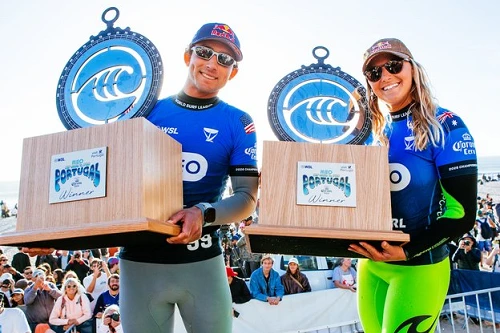 Molly Picklum e Griffin Colapinto vencem MEO Rip Curl Pro Portugal