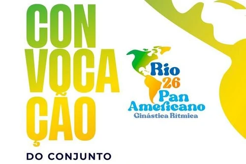 Brasil convoca Seleção Juvenil de Ginástica Rítmica para Pan-Americano
