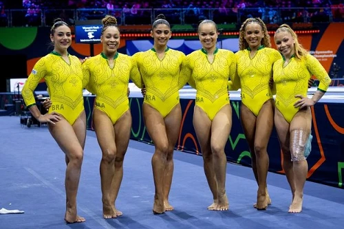 Brasil avança para cinco finais no Mundial de Ginástica Artística