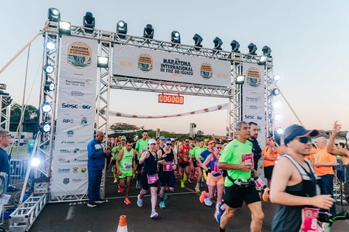 Maratona Internacional de Foz do Iguaçu destaca saúde e organização
