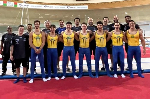 Seleções Brasileiras de Ginástica Artística finalizam aclimatação para Mundial