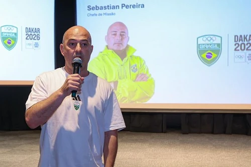 Sebastian Pereira lidera jovens atletas do Time Brasil em Dakar 2026