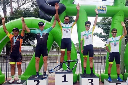 Flávio Santos vence o 1º GP Popular de Ciclismo em Guarulhos / Foto: Divulgação