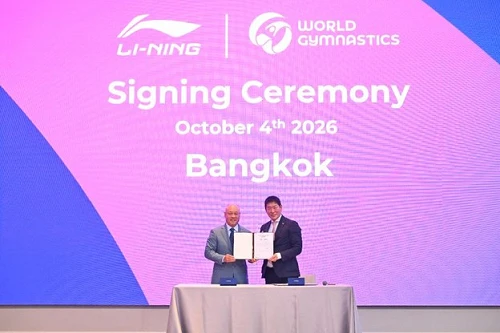 LI-NING é novo parceiro global da Federação Internacional de Ginástica