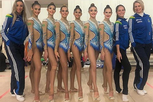 Ginástica Rítmica do Brasil - Conjunto / Foto: Divulgação/CBG