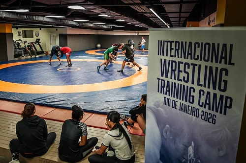 Camp Internacional de Wrestling reúne 44 atletas no Rio de Janeiro