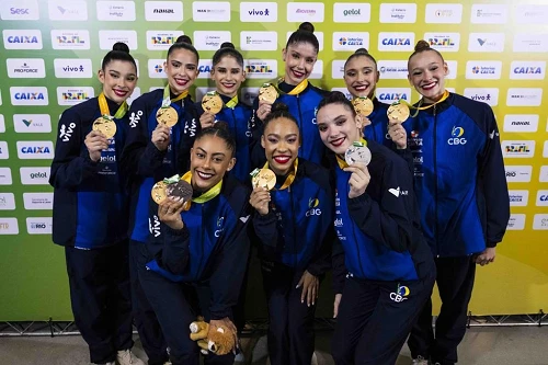Brasil brilha no Pan-Americano de Ginástica Rítmica