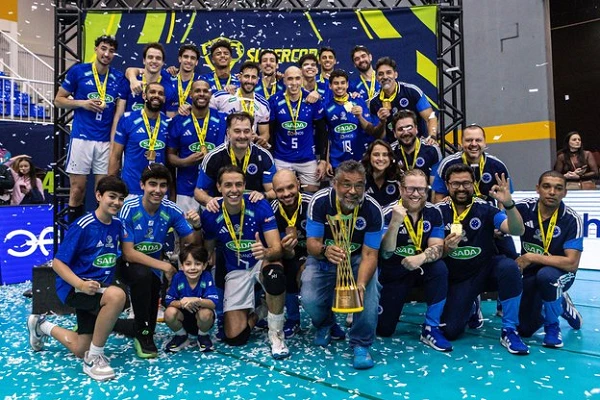 Sada Cruzeiro conquista oitavo título da Supercopa Masculina