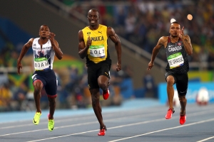 O caminho de Bolt para o ouro